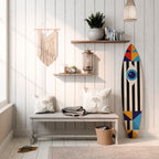ABSTRACTION AND GEOMETRY Surfboard Decorative Panel