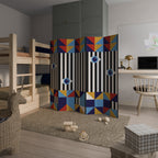 ABSTRACTION AND GEOMETRY Dekorativer Paravent - 5-teilig