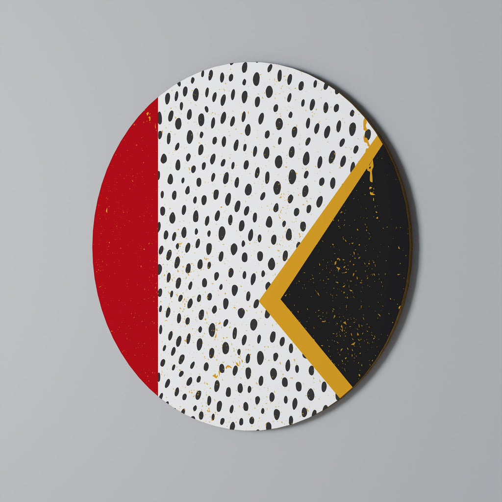 BOLD RETRO REVERIE Runde Wanddekoration Ø 69 cm