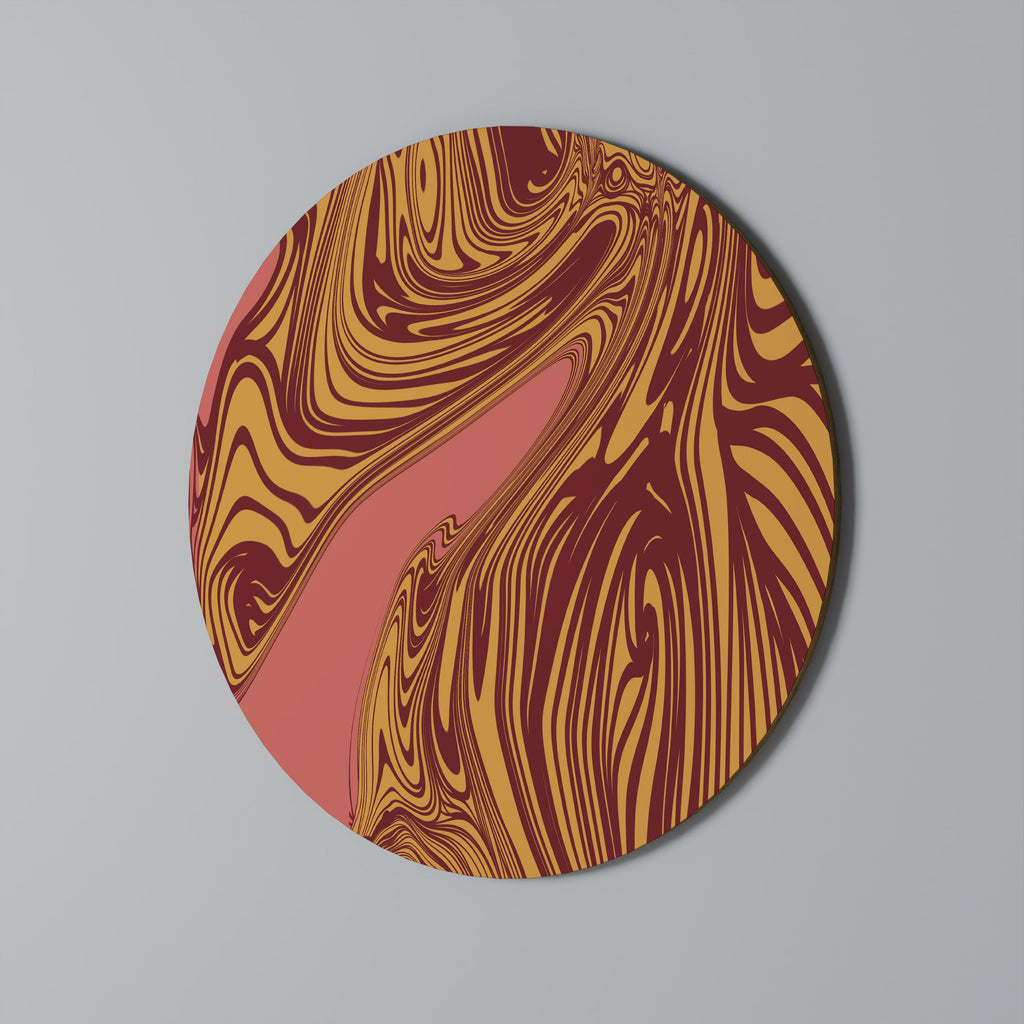 FLOATING THOUGHTS Runde Wanddekoration Ø 69 cm