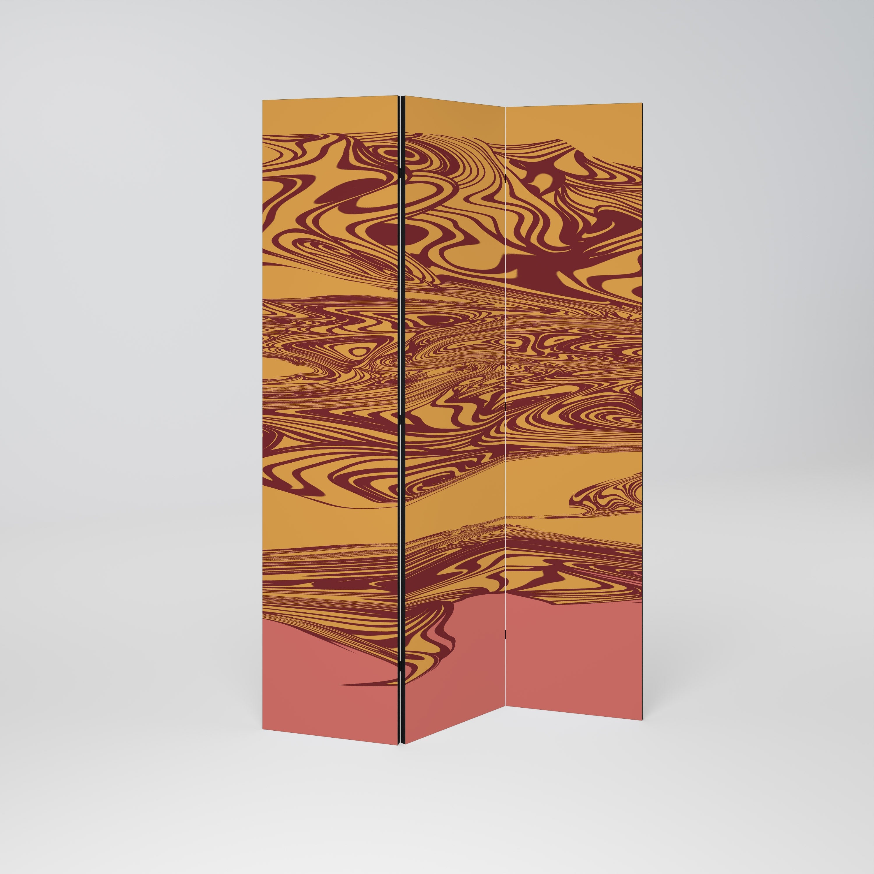 FLOATING THOUGHTS Dekorativer 3-teiliger Raumteiler