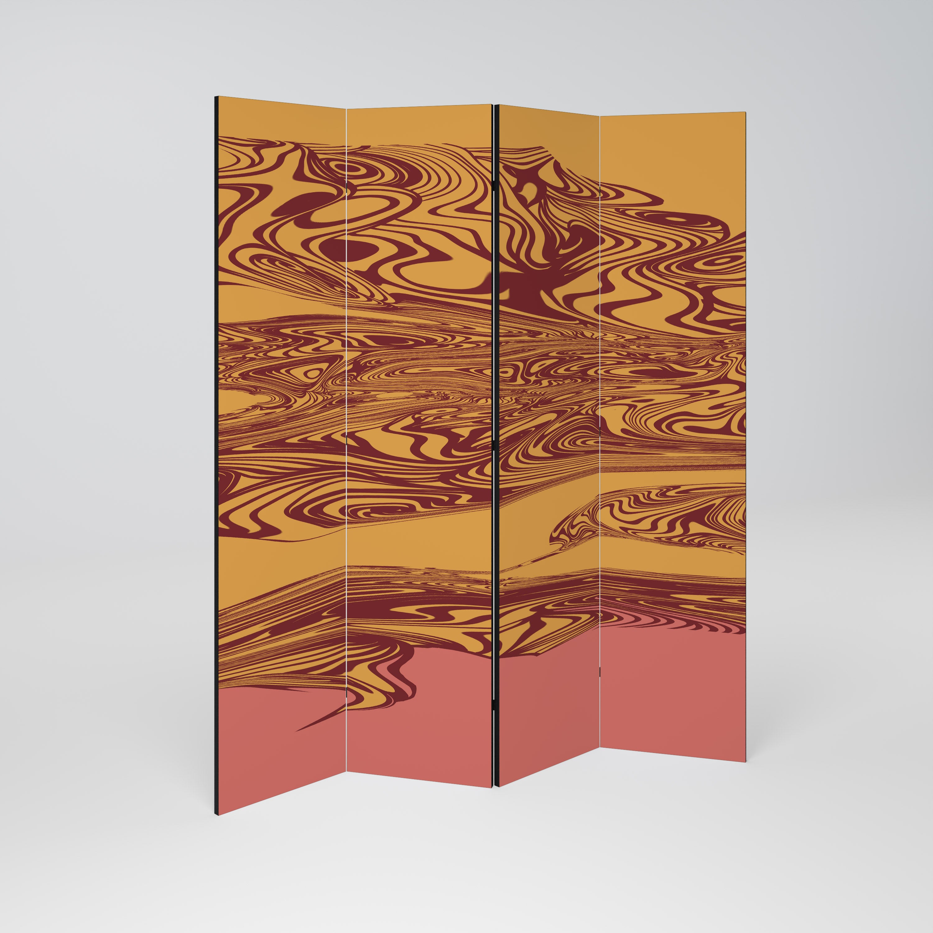 FLOATING THOUGHTS 4-teiliger Paravent