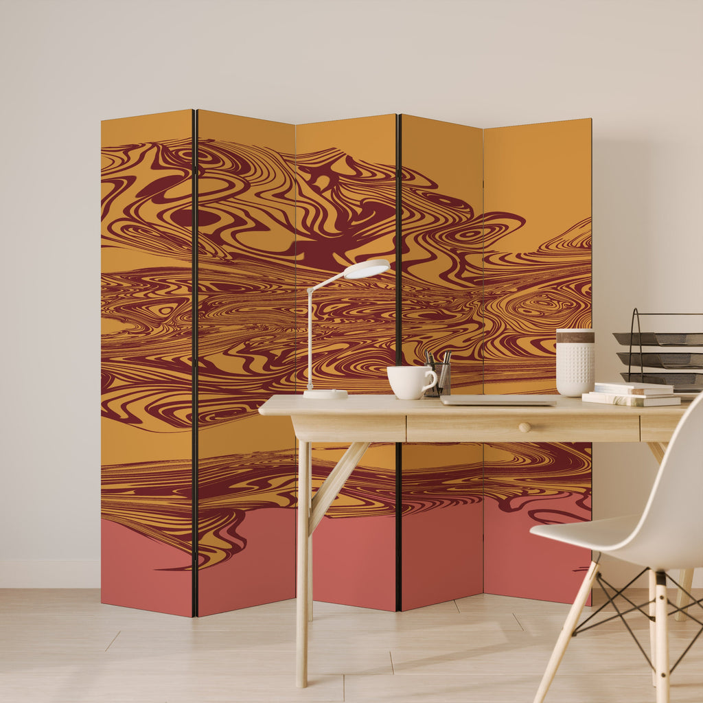 FLOATING THOUGHTS Decorative 5-Panel Room Divider