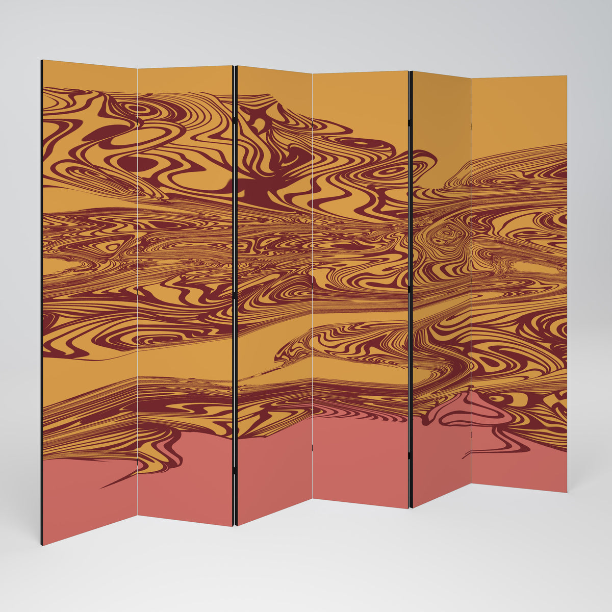 FLOATING THOUGHTS 6-teiliger Paravent