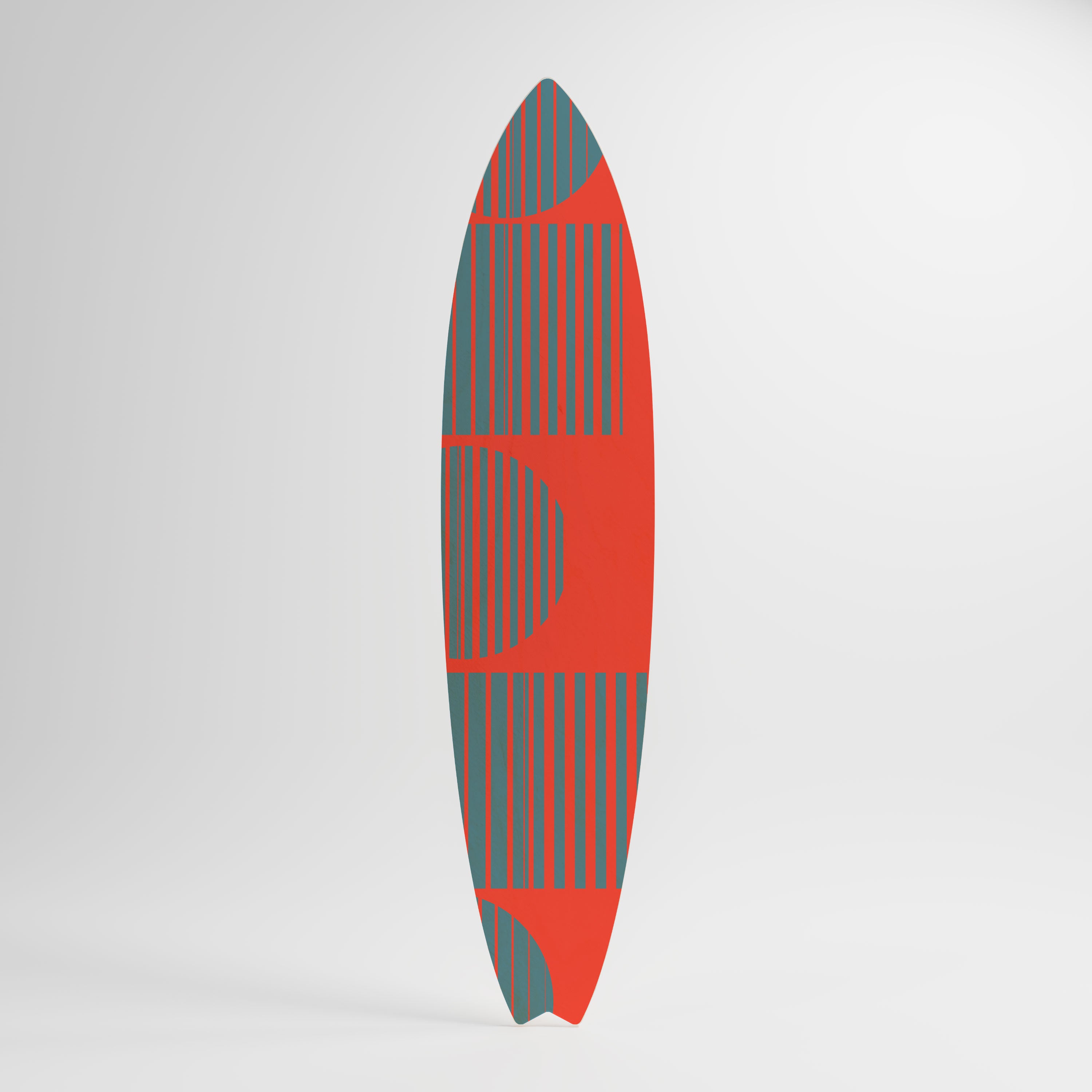 RISING GEOMETRY STARS Deko-Surfboard