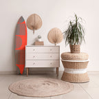 RISING GEOMETRY STARS Deko-Surfboard