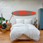 RISING GEOMETRY STARS Deko-Surfboard