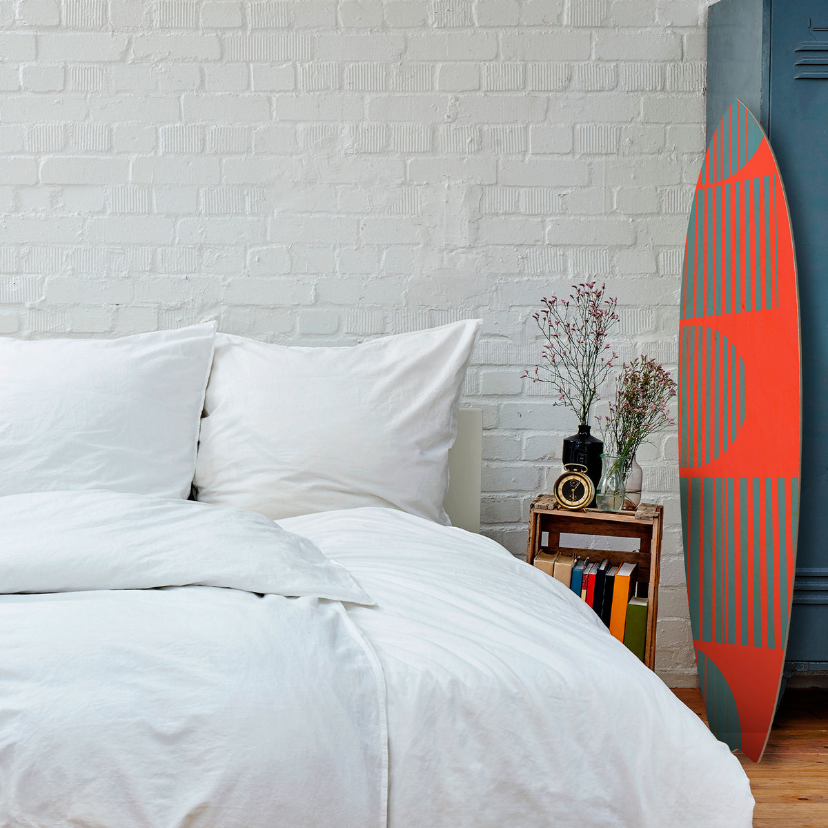 RISING GEOMETRY STARS Deko-Surfboard