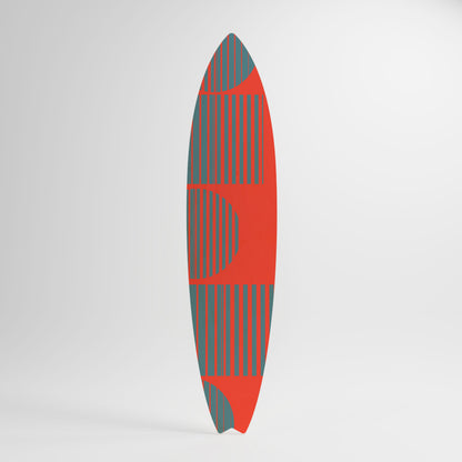 RISING GEOMETRY STARS Deko-Surfboard