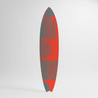 RISING GEOMETRY STARS Deko-Surfboard