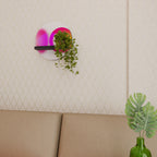 SYMPHONY OF COLORS Rundes Kunstregal in Schwarz