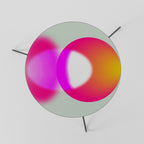 SYMPHONY OF COLORS Couchtisch Ø 60 cm