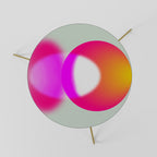 SYMPHONY OF COLORS Couchtisch Ø 60 cm