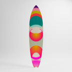 SYMPHONY OF COLORS Deko-Surfboard