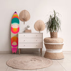 SYMPHONY OF COLORS Deko-Surfboard