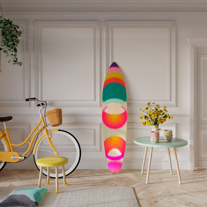 SYMPHONY OF COLORS Deko-Surfboard