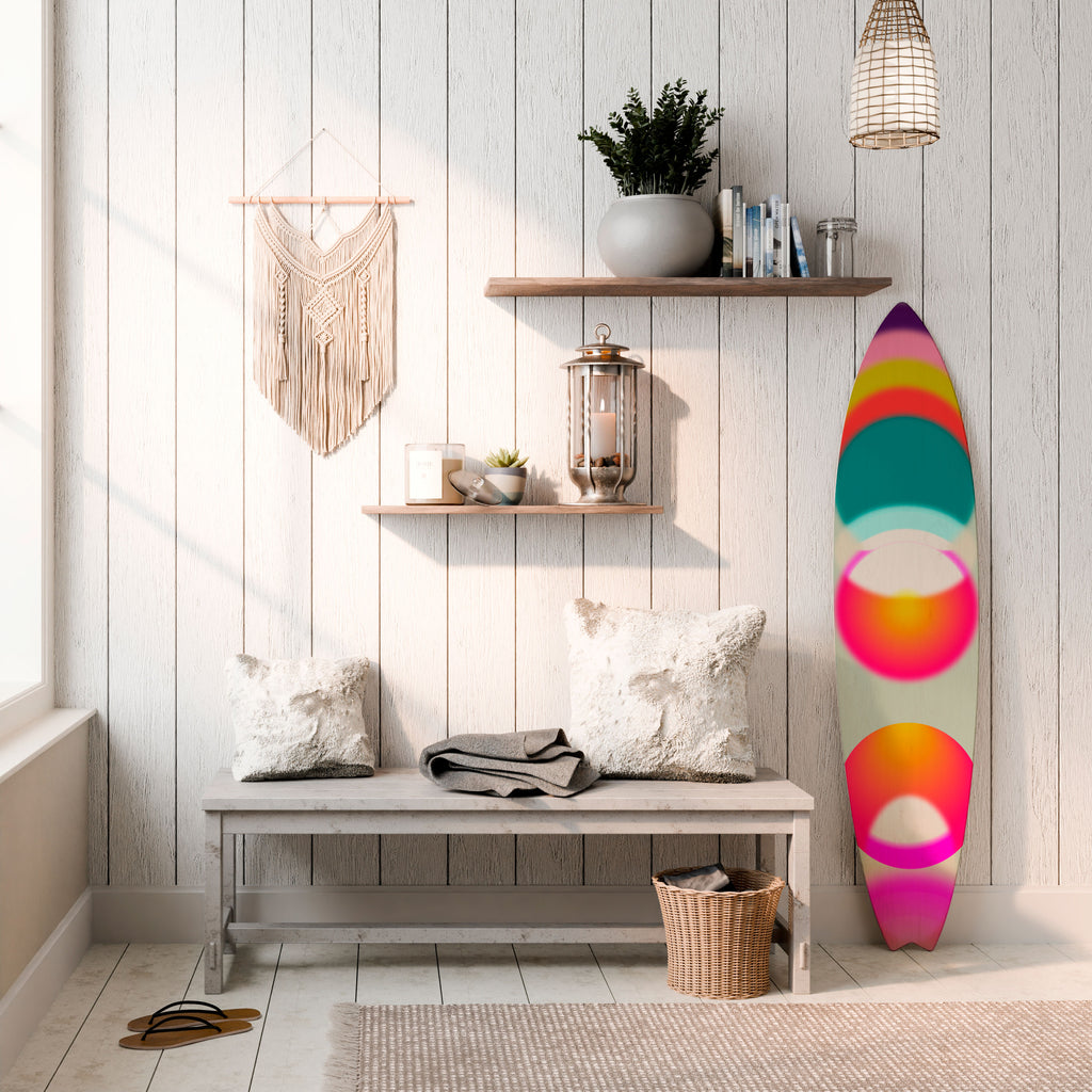 SYMPHONY OF COLORS Deko-Surfboard