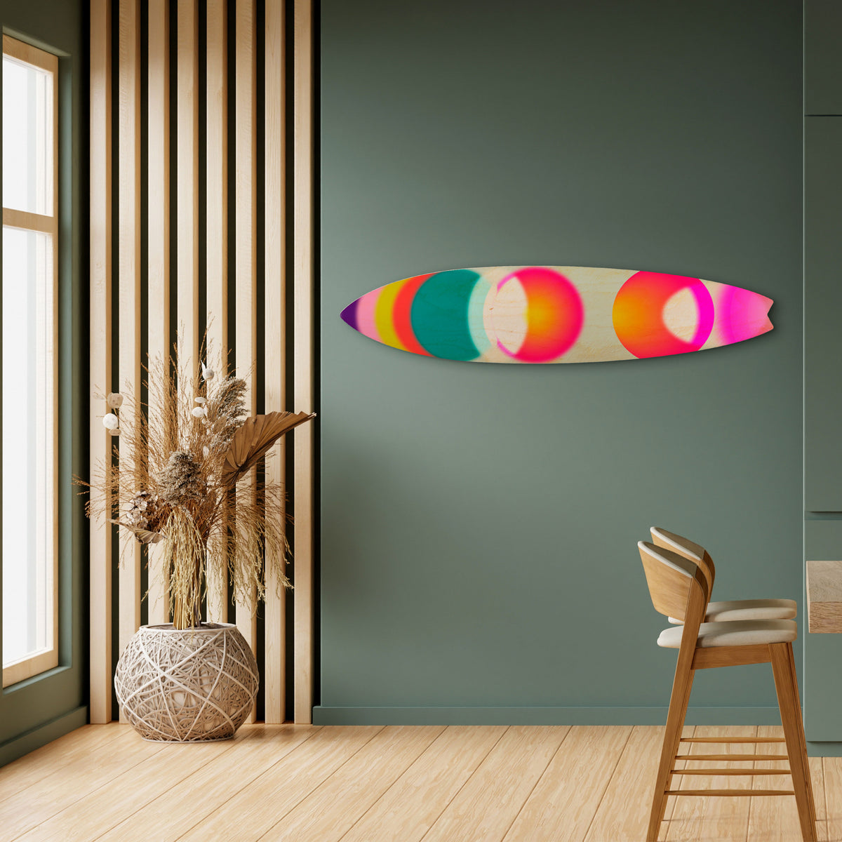 SYMPHONY OF COLORS Deko-Surfboard