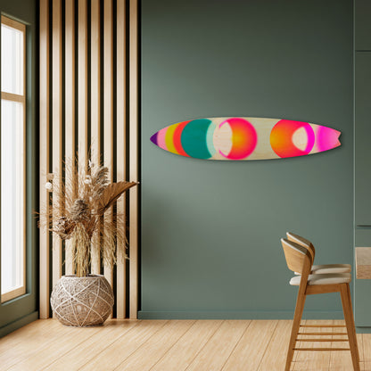 SYMPHONY OF COLORS Deko-Surfboard