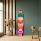 SYMPHONY OF COLORS Deko-Surfboard