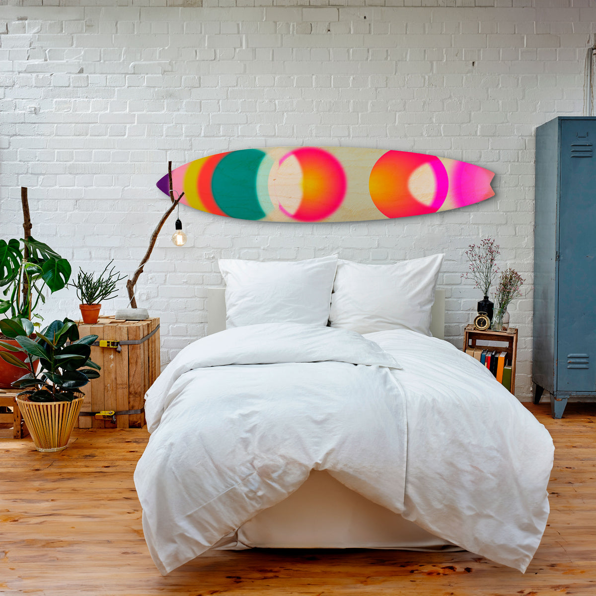 SYMPHONY OF COLORS Deko-Surfboard