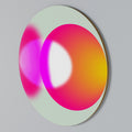 SYMPHONY OF COLORS Round Wall Art