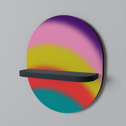 RAINBOW TIME Dekoratives Wandregal