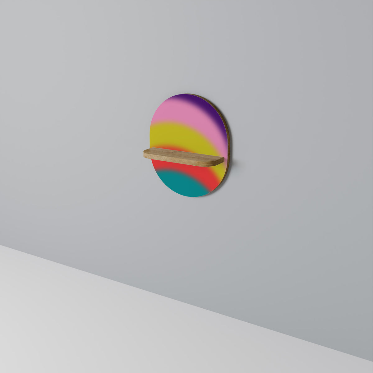 RAINBOW TIME Dekoratives Wandregal