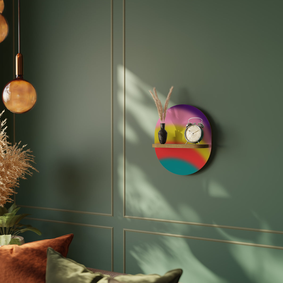 RAINBOW TIME Dekoratives Wandregal