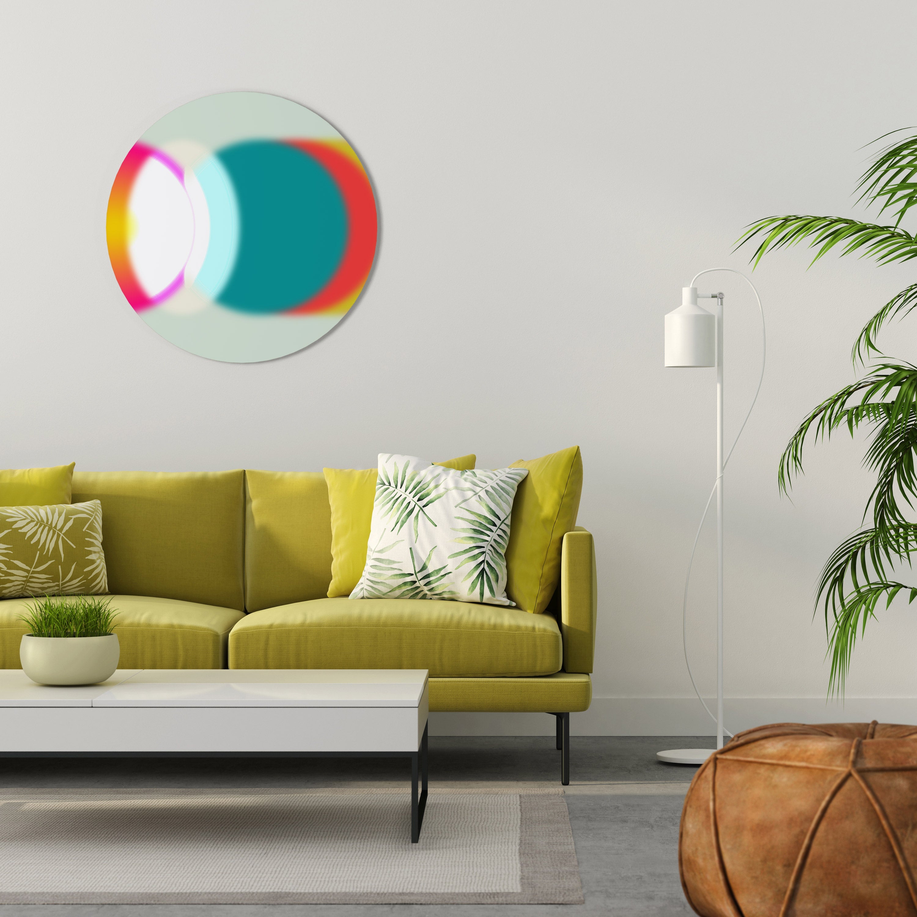 GATEWAY TO MAGIC Runde Wanddekoration Ø 69 cm