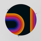 BLINDED BY THE LIGHTS Couchtisch Ø 69 cm