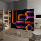 BLINDED BY THE LIGHTS Dekorativer Paravent - 6-teilig