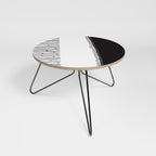 MONOCHROME MUSE Couchtisch Ø 60 cm