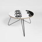 BOLD LINEAR DANCE Couchtisch Ø 60 cm