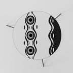 BOLD LINEAR DANCE Couchtisch Ø 60 cm