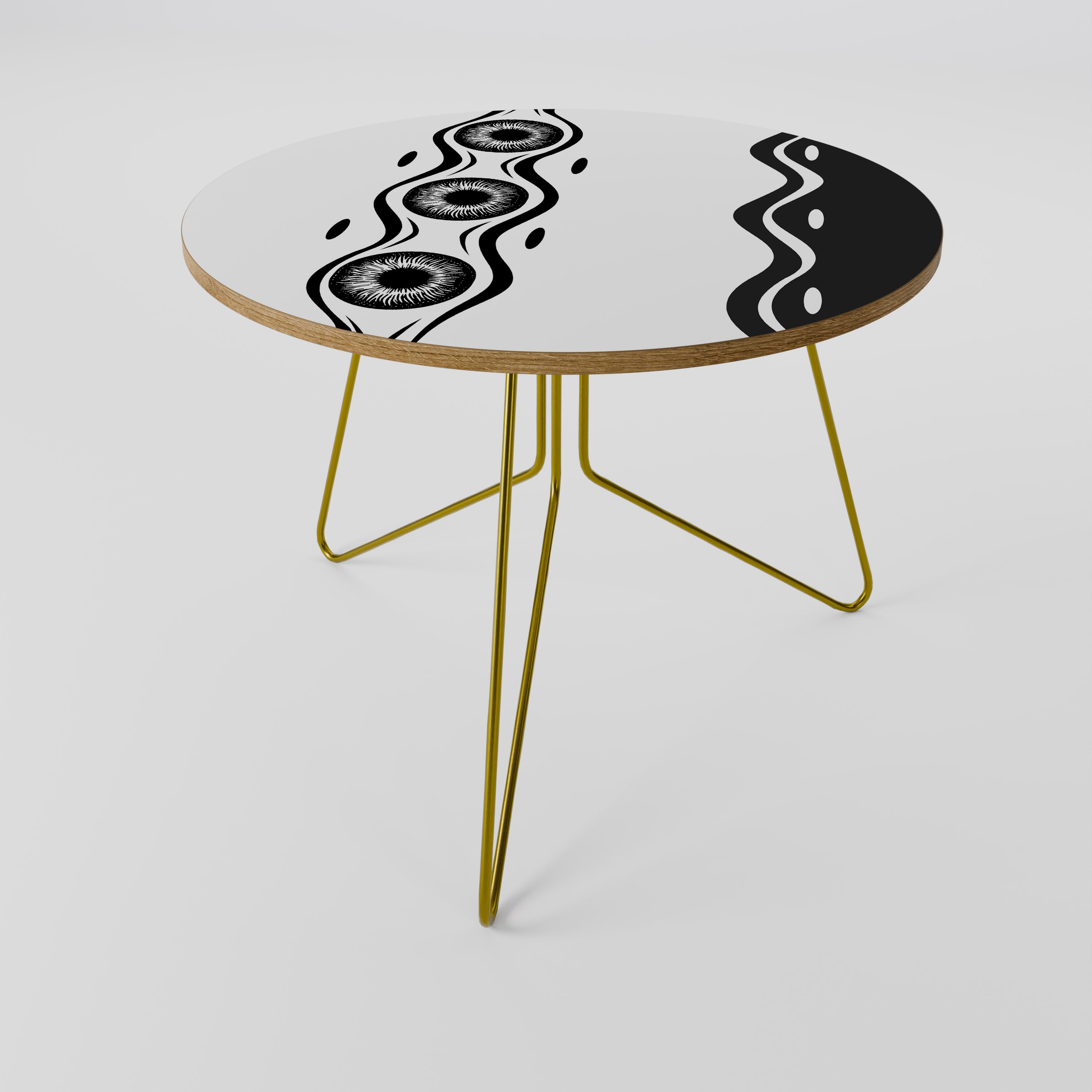 BOLD LINEAR DANCE Coffee Table