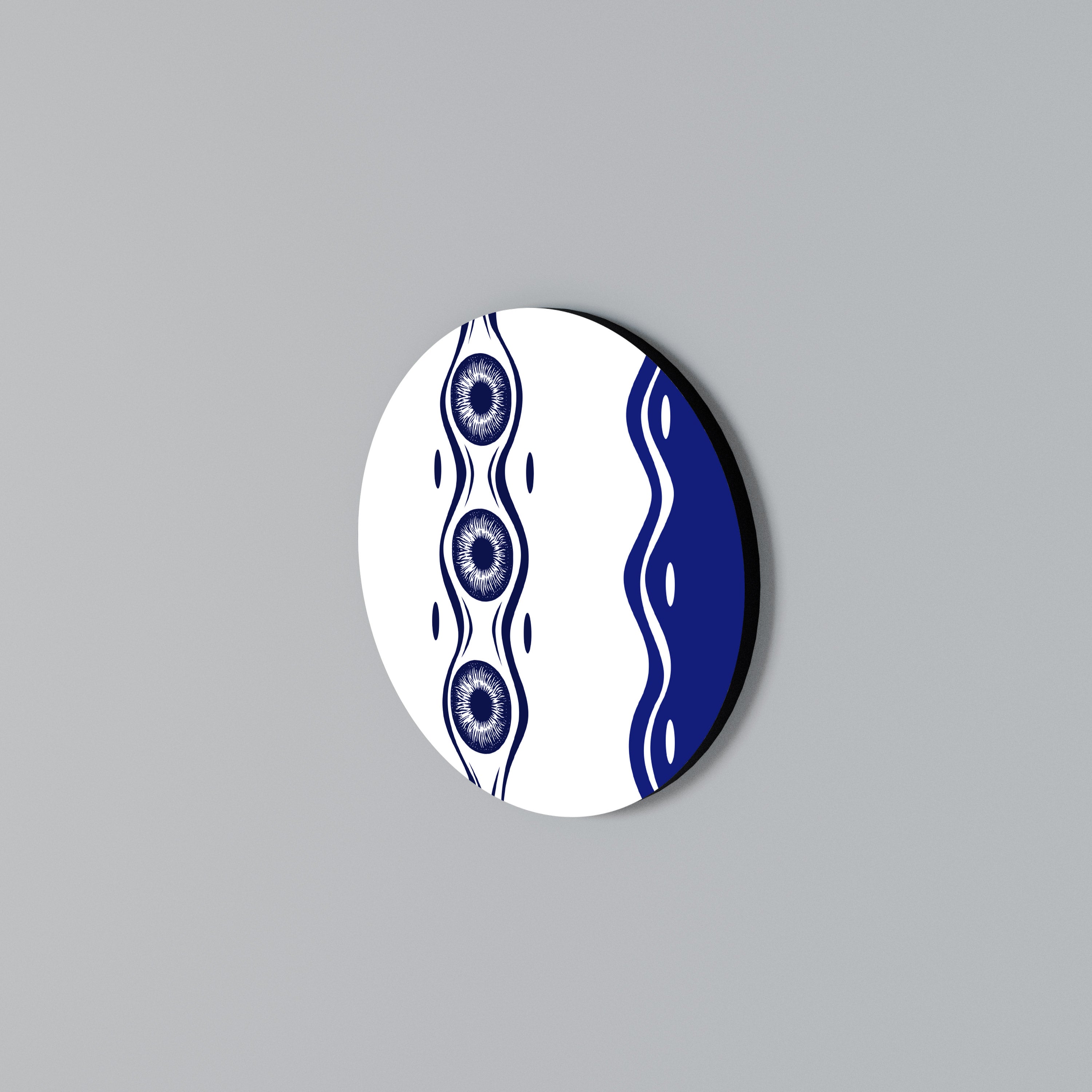 DANCE OF DESIGN Rundes Wandbild