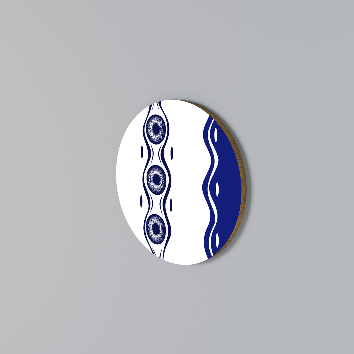 DANCE OF DESIGN Round Wall Art
