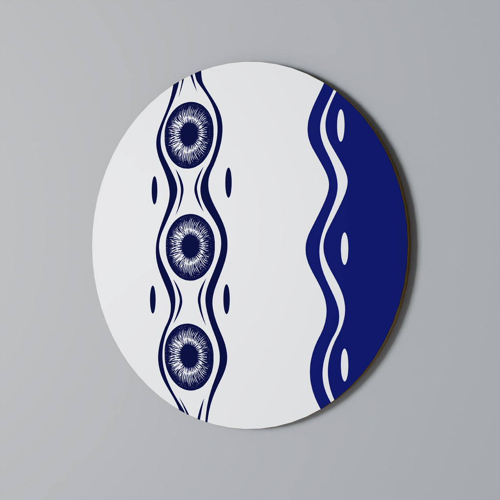 DANCE OF DESIGN Runde Wanddekoration Ø 69 cm