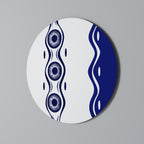 DANCE OF DESIGN Runde Wanddekoration Ø 69 cm