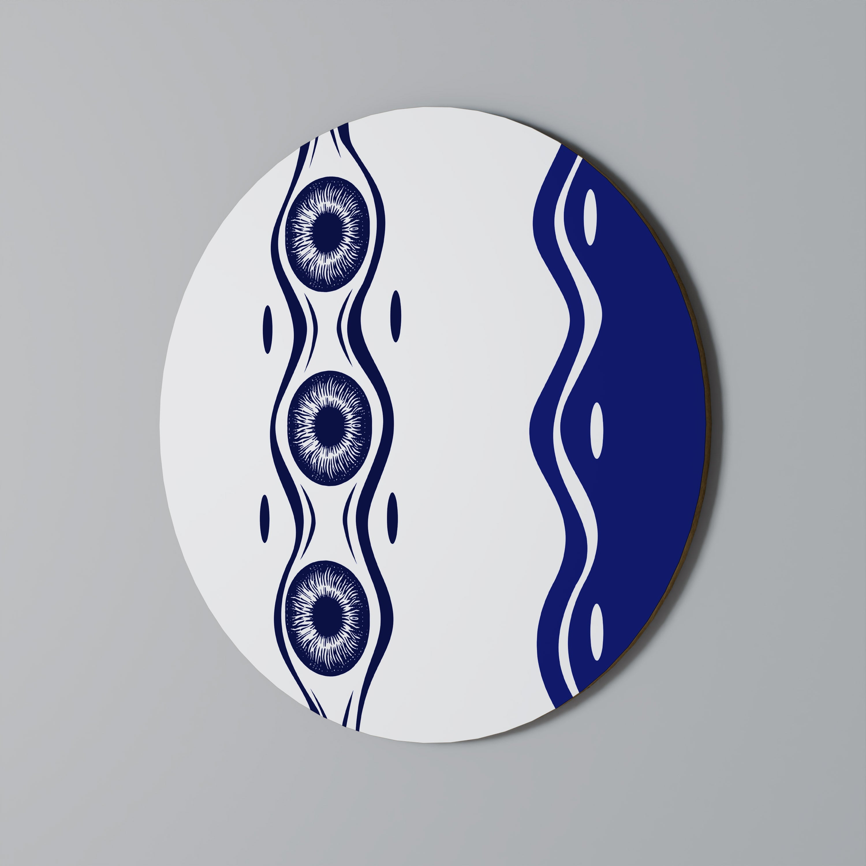 DANCE OF DESIGN Runde Wanddekoration Ø 69 cm