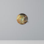 ANTIQUE AURA Rundes Kunstregal in Eiche-Optik