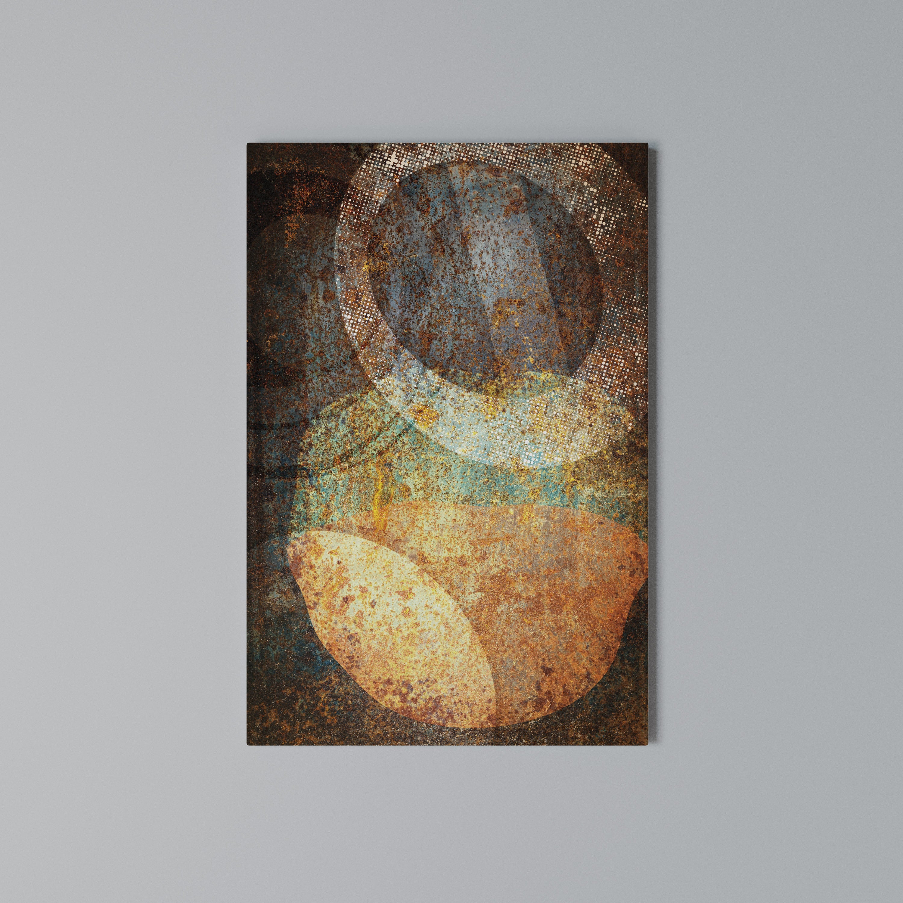 ANTIQUE AURA Vertical Canvas Print