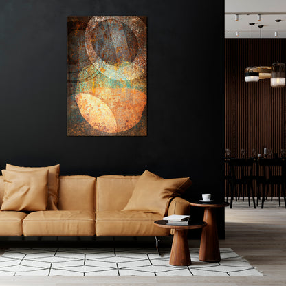 ANTIQUE AURA Vertical Canvas Print