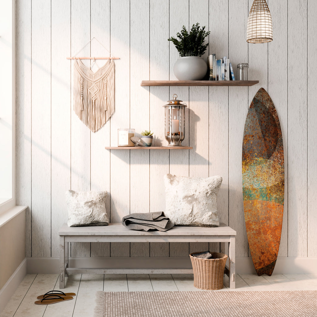 ANTIQUE AURA Deko-Surfboard