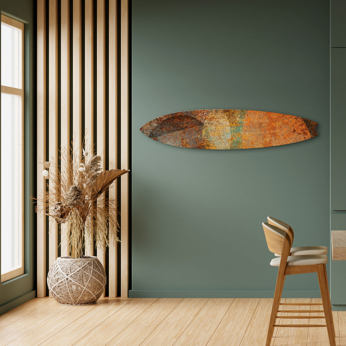 ANTIQUE AURA Deko-Surfboard