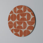 REPETITION COMPULSION Runde Wanddekoration Ø 69 cm