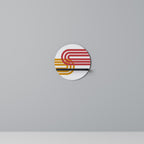 CIRCLELINE DECOR Rundes Kunstregal in Schwarz