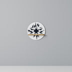 MOONLIT MOSAIC Rundes Kunstregal in Eiche-Optik