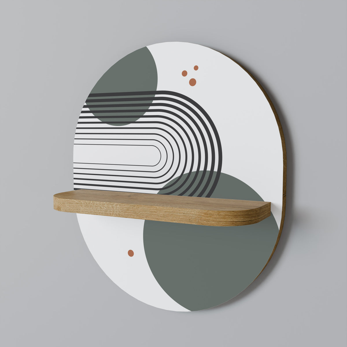 ORBITAL DECOR Dekoratives Wandregal